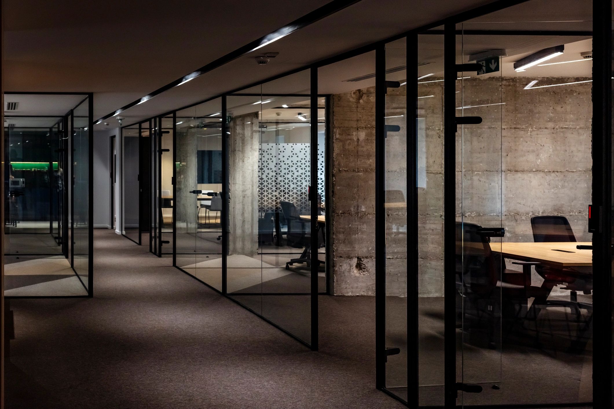 law office minimal cool tones