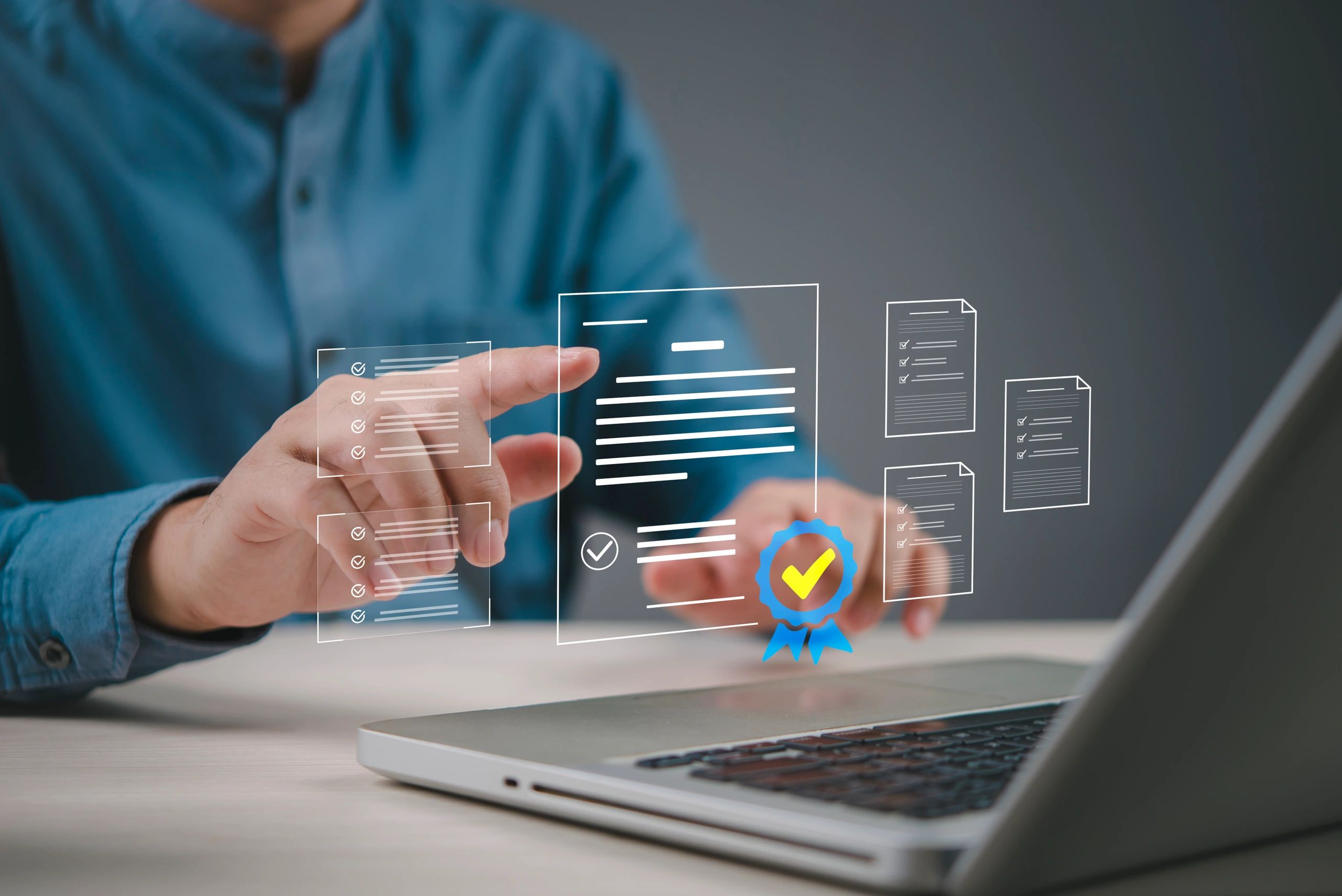 contract approval workflow digital document evidence